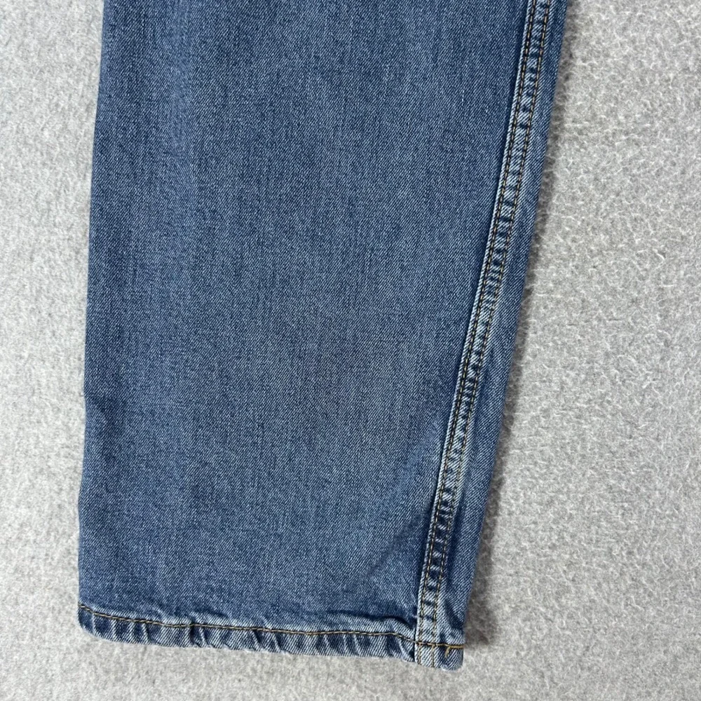 Levis Jeans 505 Mens 36x32 Blue Denim Straight Leg Casual Workwear